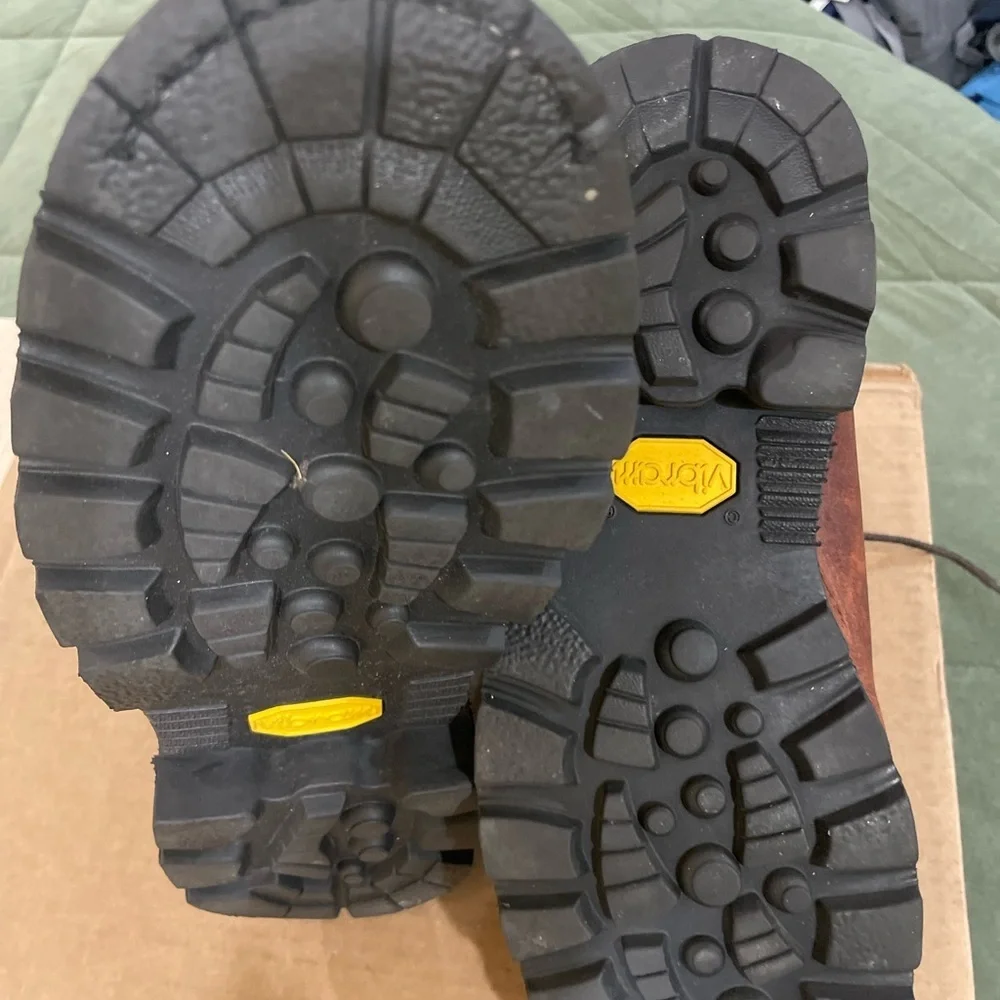 Chippewa Brown Leather Waterproof Work Boots